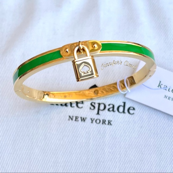 NWT ♠️ Kate Spade Lock Charm Bracelet - Picture 5 of 6
